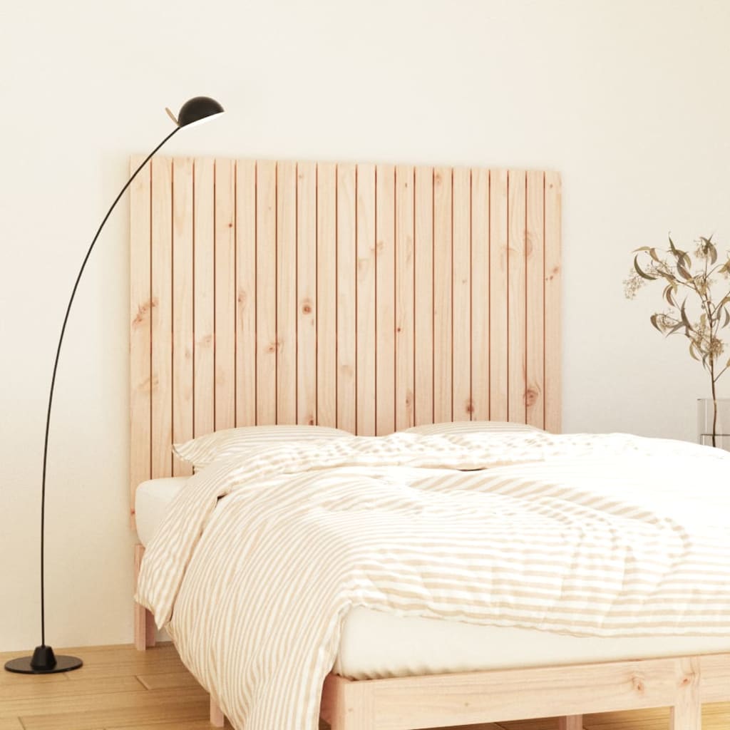 Tête de lit murale 140x3x110 cm Bois massif de pin - XIOS