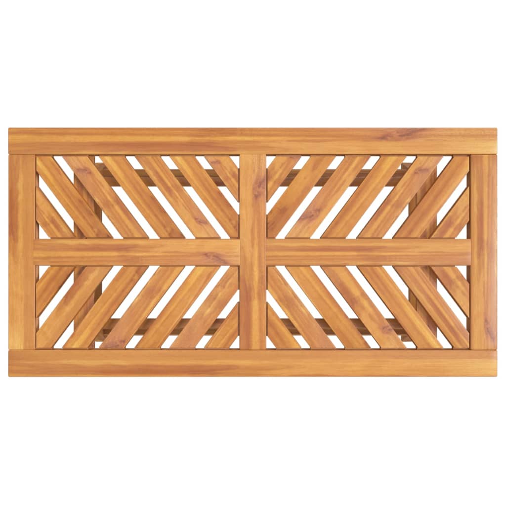 Ensemble de salon de jardin 2 pcs bois d'acacia solide - XIOS