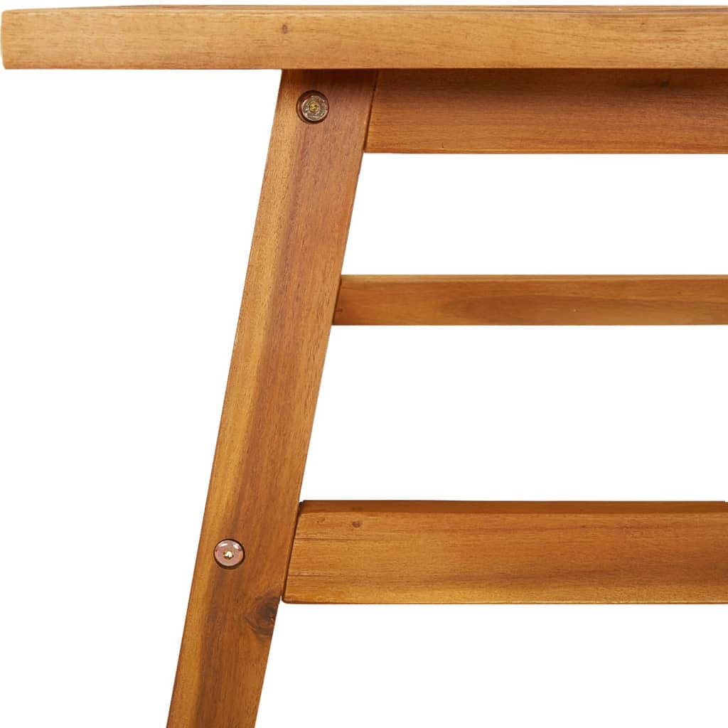 Ensemble de salon de jardin 2 pcs bois d'acacia solide - XIOS