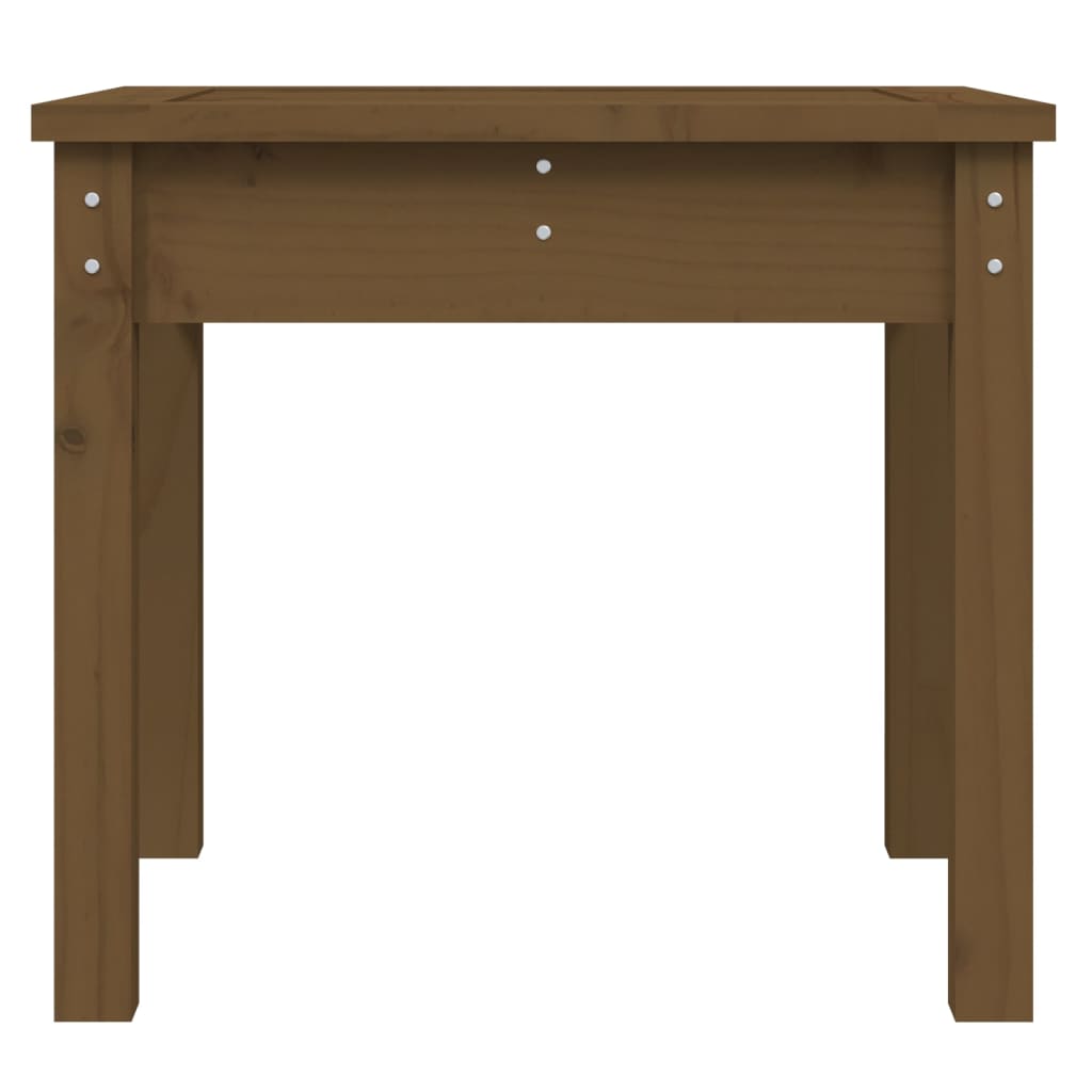 Banc de jardin marron miel 50x44x45 cm bois de pin massif Bancs de jardin vidaXL