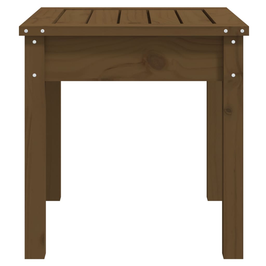 Banc de jardin marron miel 50x44x45 cm bois de pin massif Bancs de jardin vidaXL