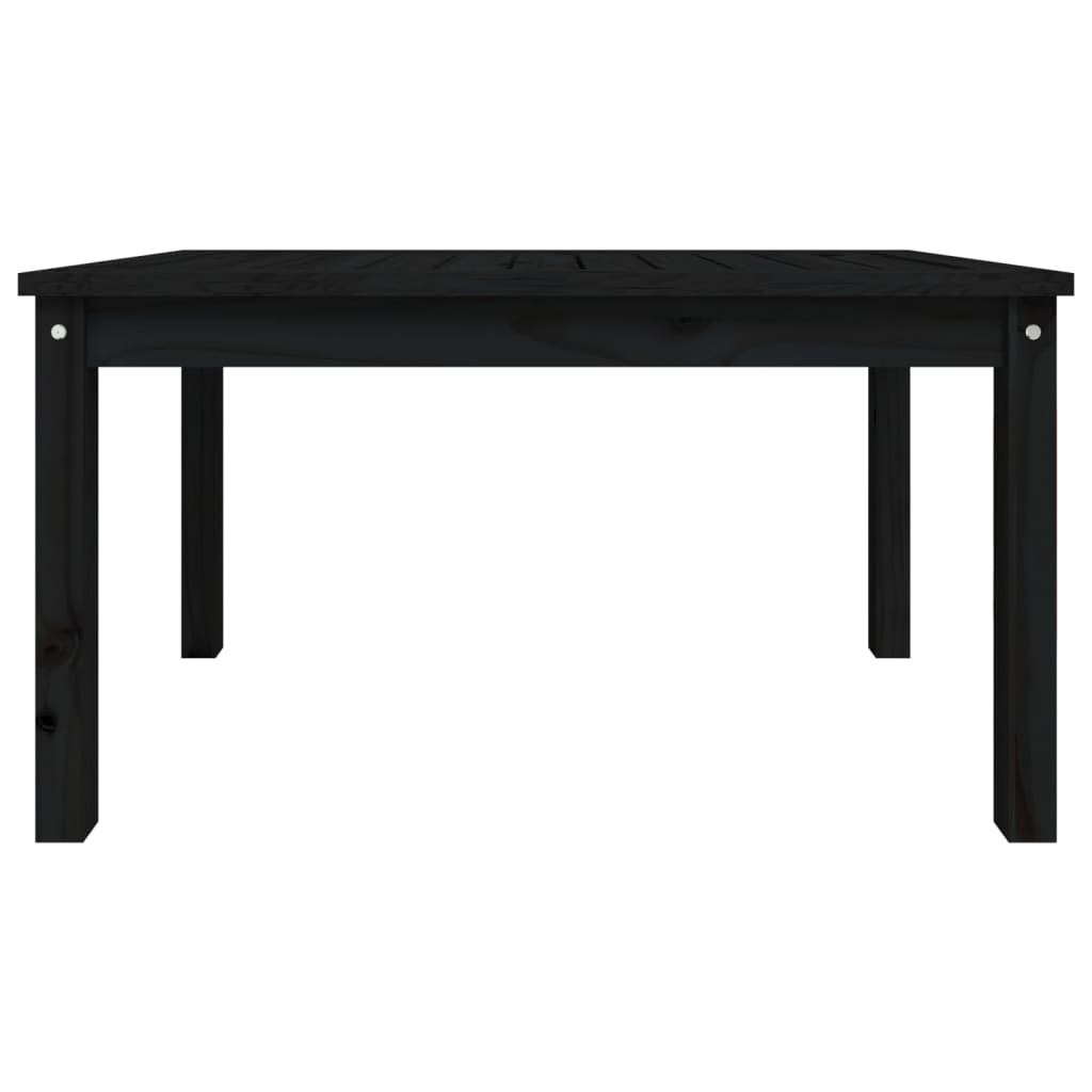 Table de jardin noir 82,5x50,5x45 cm bois massif de pin Tables de jardin vidaXL