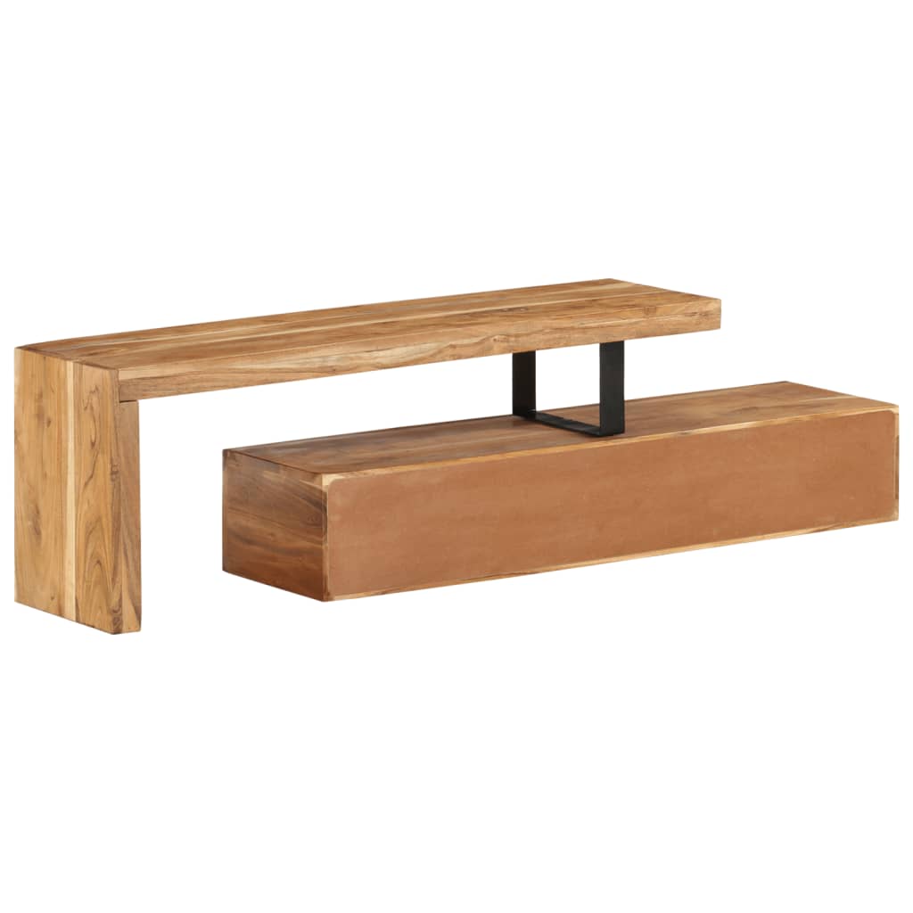 Meuble TV Bois d'acacia massif Meubles TV vidaXL   