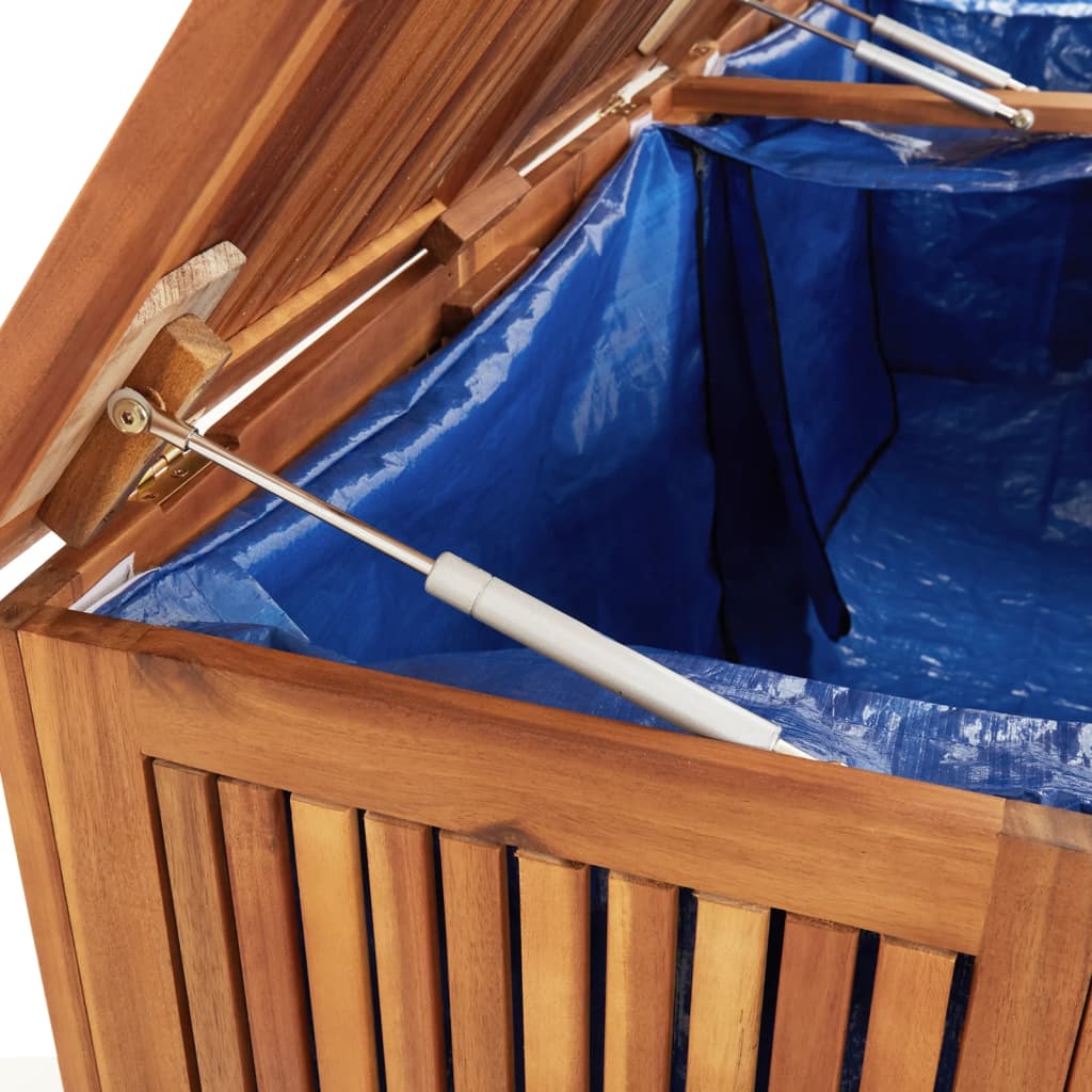 Boîte de rangement de jardin 175x80x75 cm bois massif d'acacia Coffres de jardin vidaXL