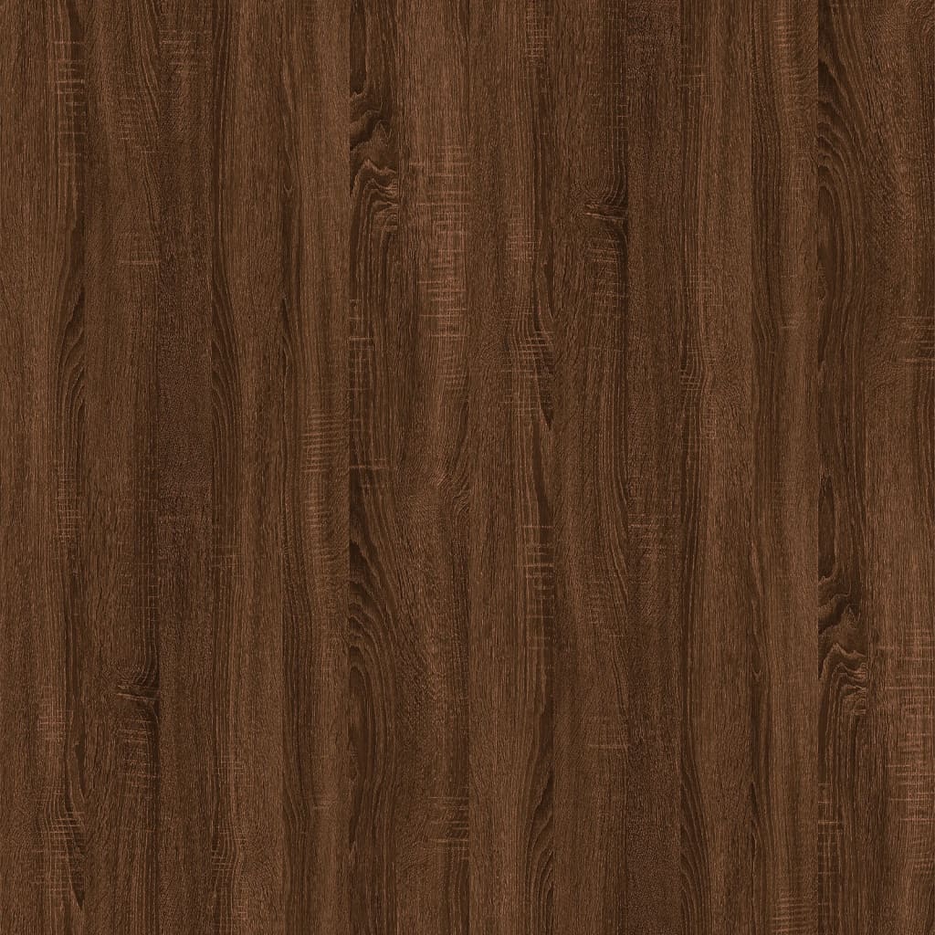 Bibliothèque/Cloison Chêne marron 80x24x192cm Bois d'ingénierie - XIOS