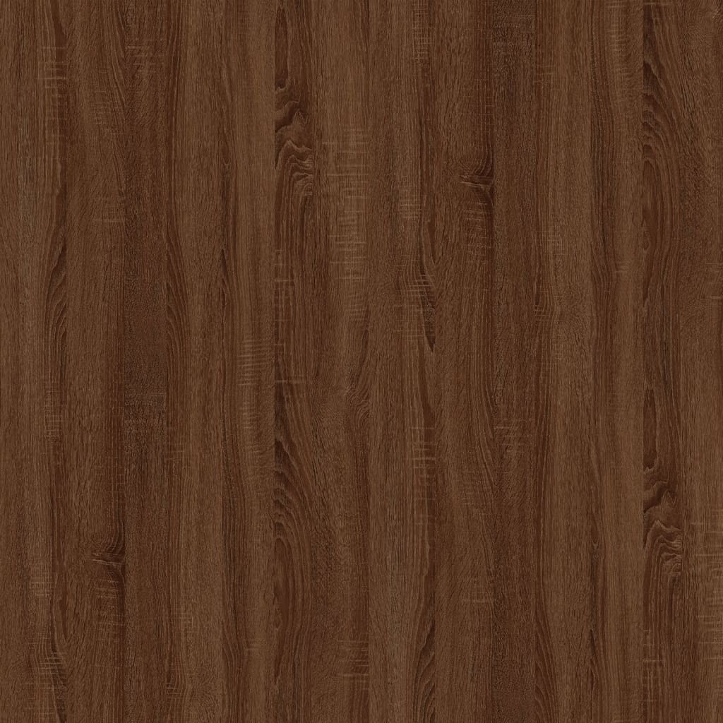 Bibliothèque 4 niveaux Chêne marron 40x24x143cm Bois ingénierie - XIOS