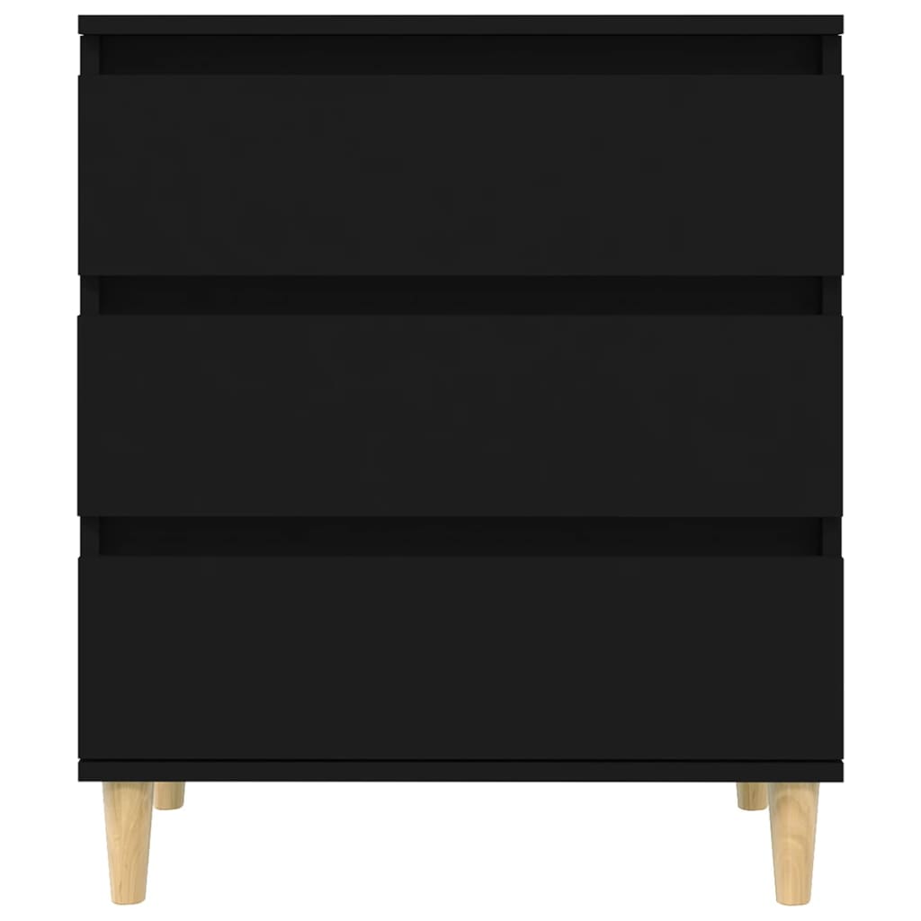 Buffet Noir 60x35x70 cm Bois d'ingénierie - XIOS