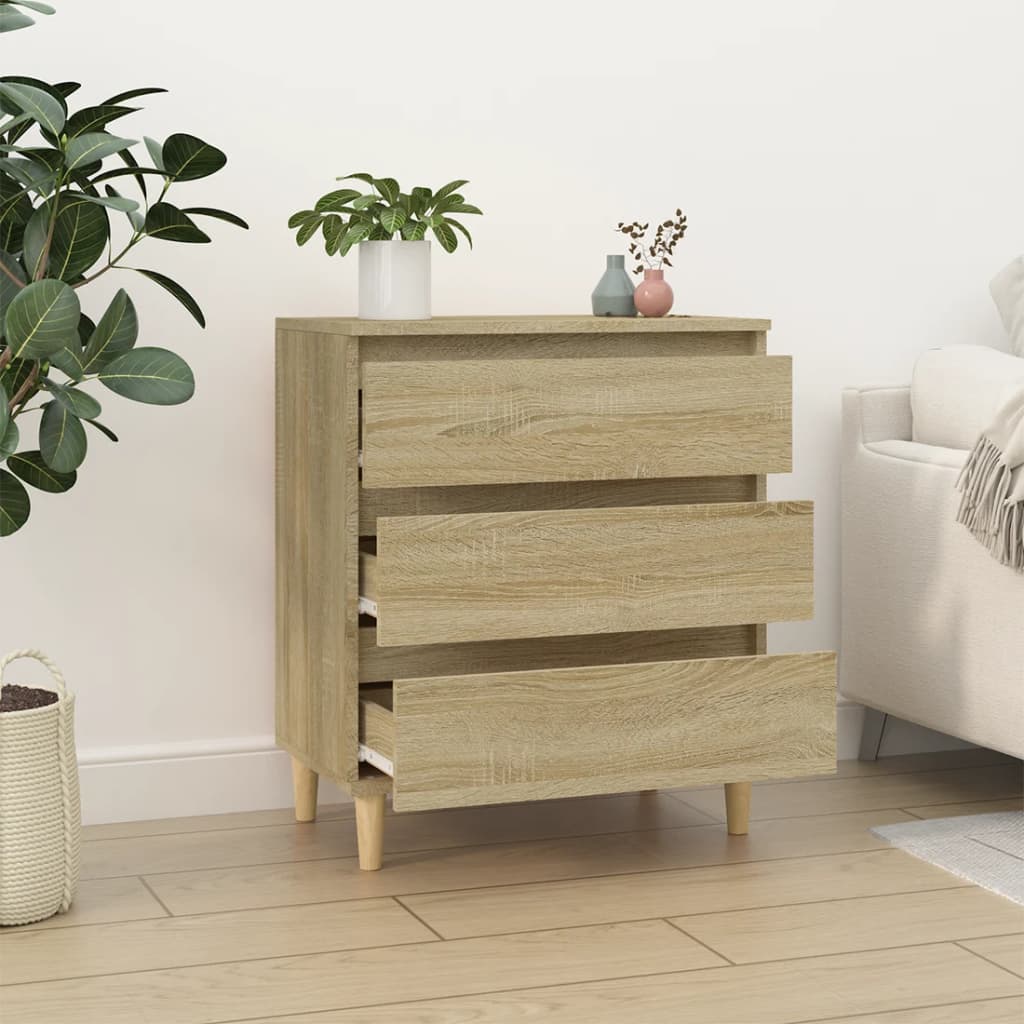 Buffet Chêne sonoma 60x35x70 cm Bois d'ingénierie - XIOS