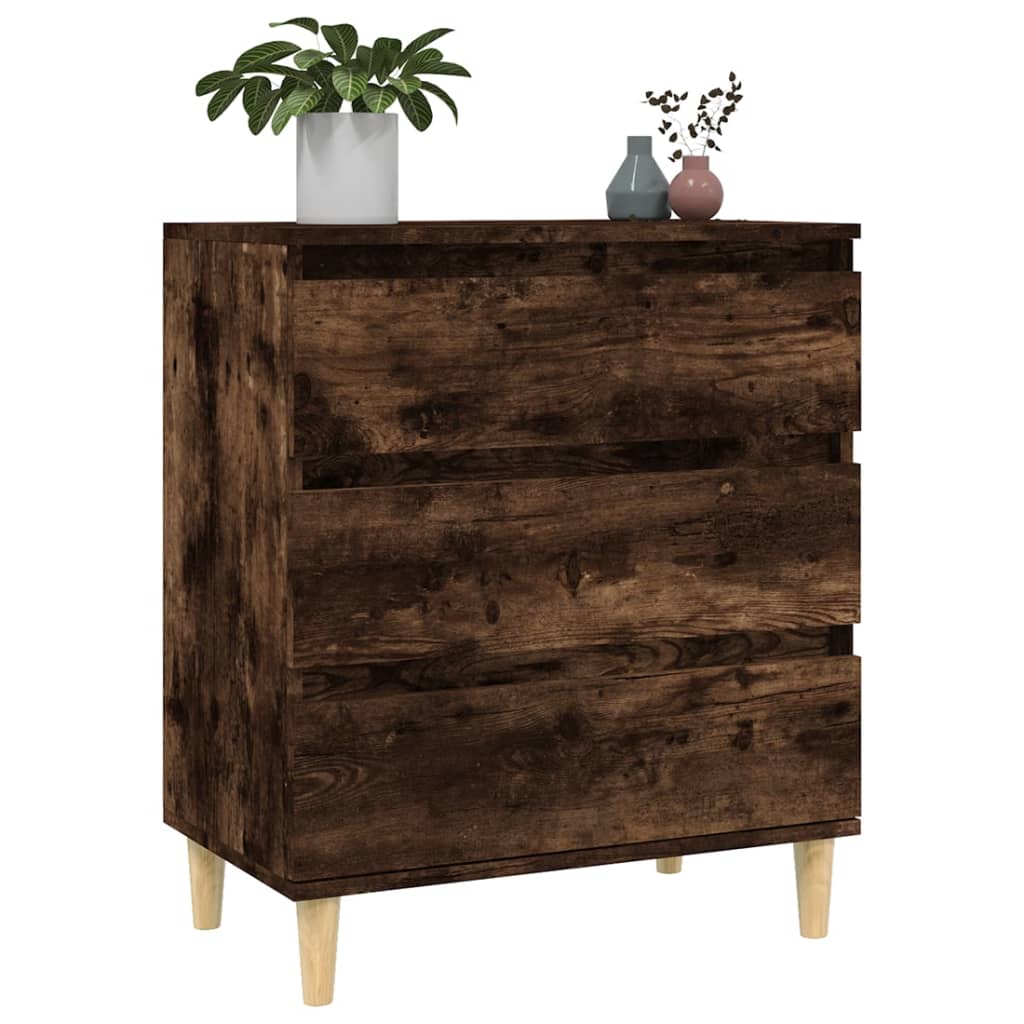Buffet Chêne fumé 60x35x70 cm Bois d'ingénierie - XIOS