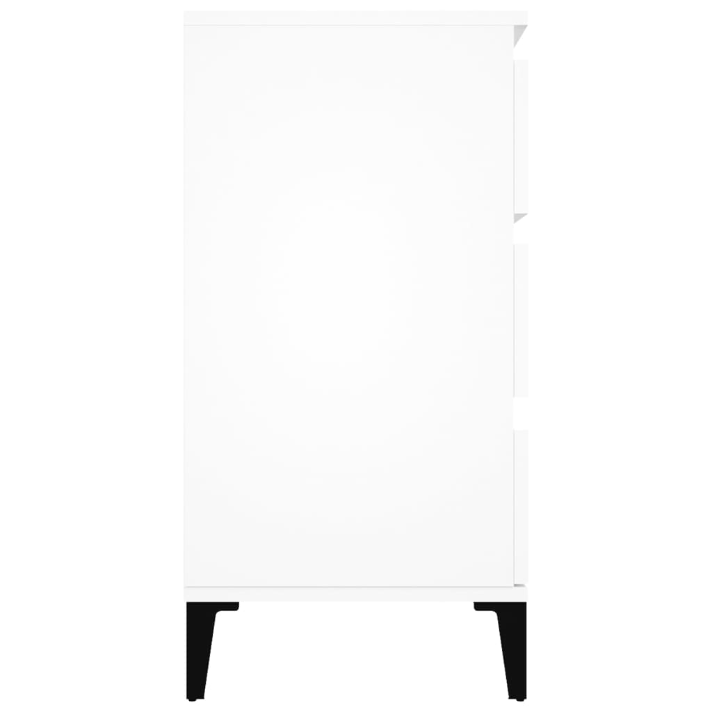 Buffet Blanc 60x35x70 cm Bois d'ingénierie - XIOS