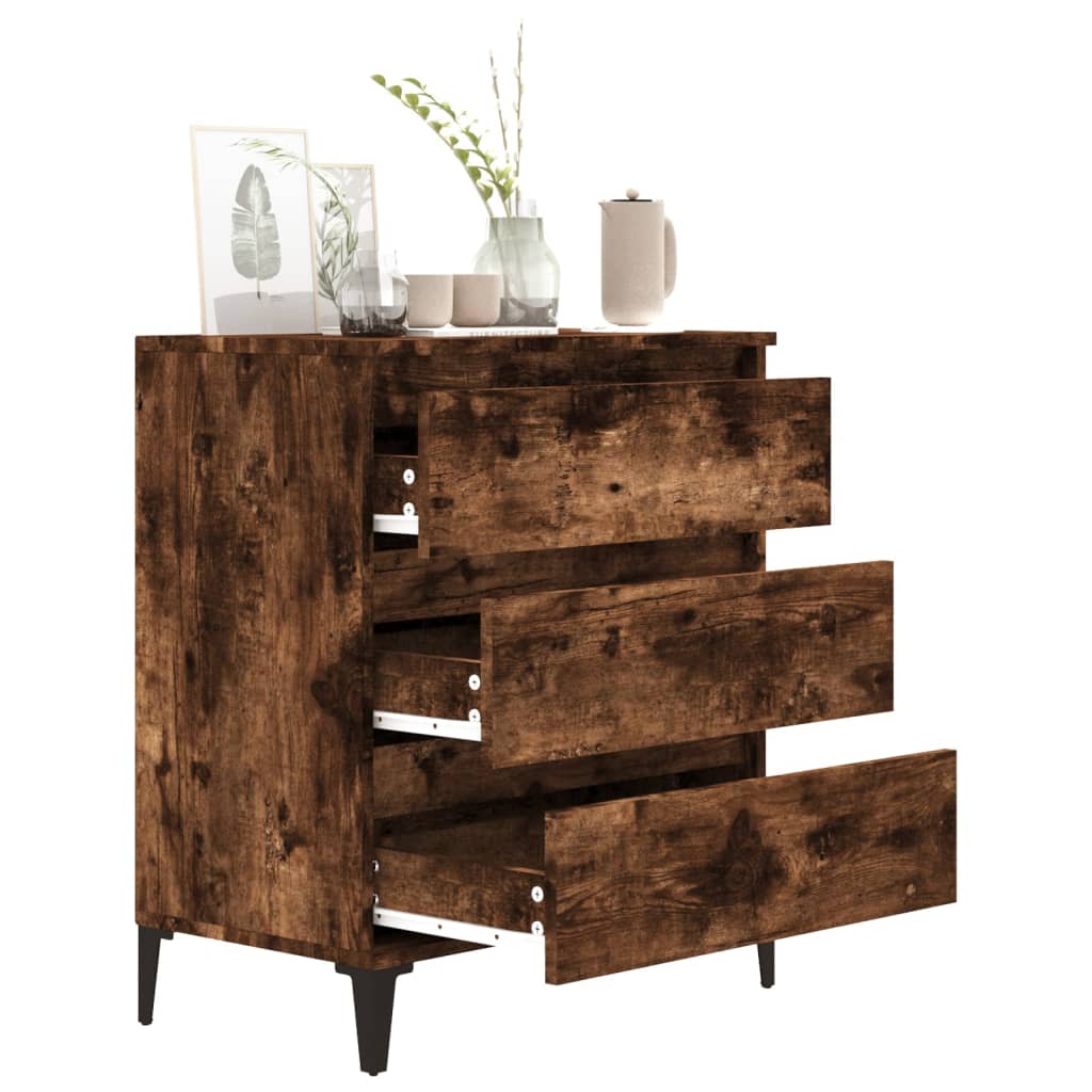 Buffet Chêne fumé 60x35x70 cm Bois d'ingénierie - XIOS
