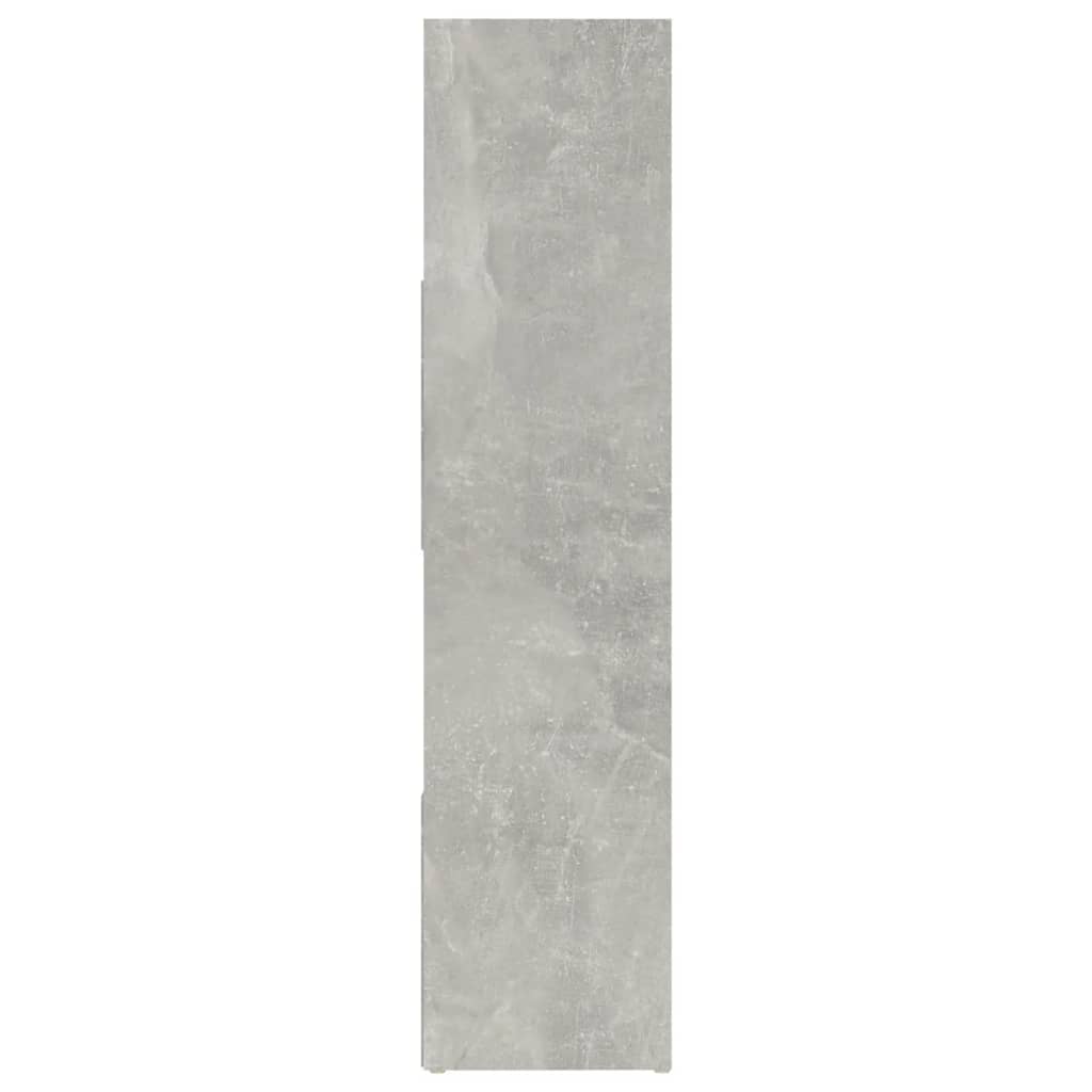 Bibliothèque/Séparateur de pièce Gris béton 105x24x102 cm - XIOS