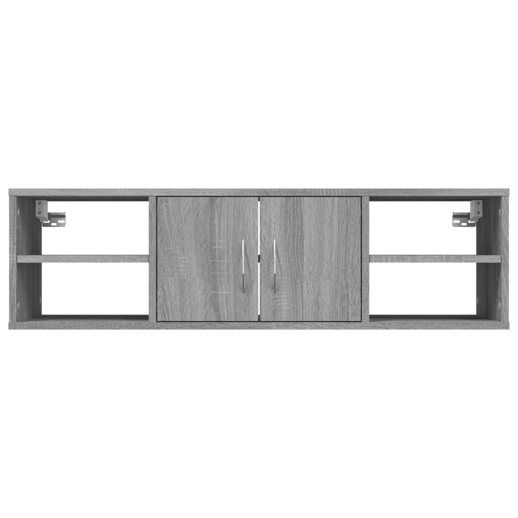 Étagère murale Sonoma gris 102x30x29 cm Bois ingénierie - XIOS