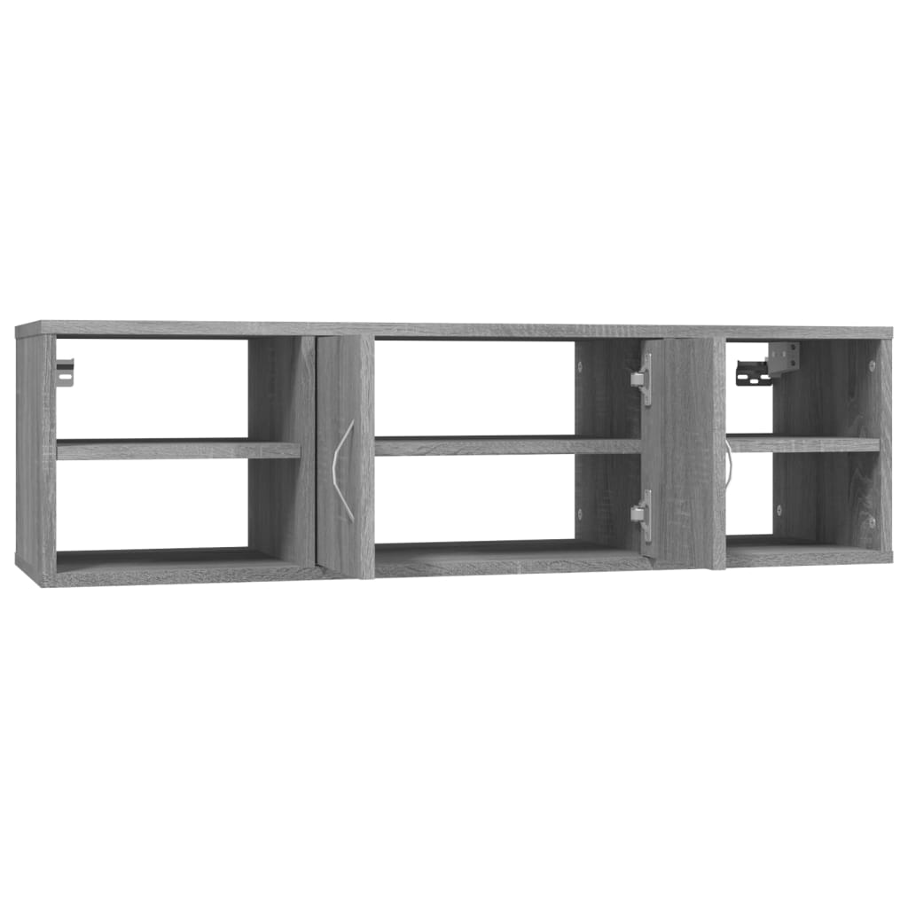 Étagère murale Sonoma gris 102x30x29 cm Bois ingénierie - XIOS
