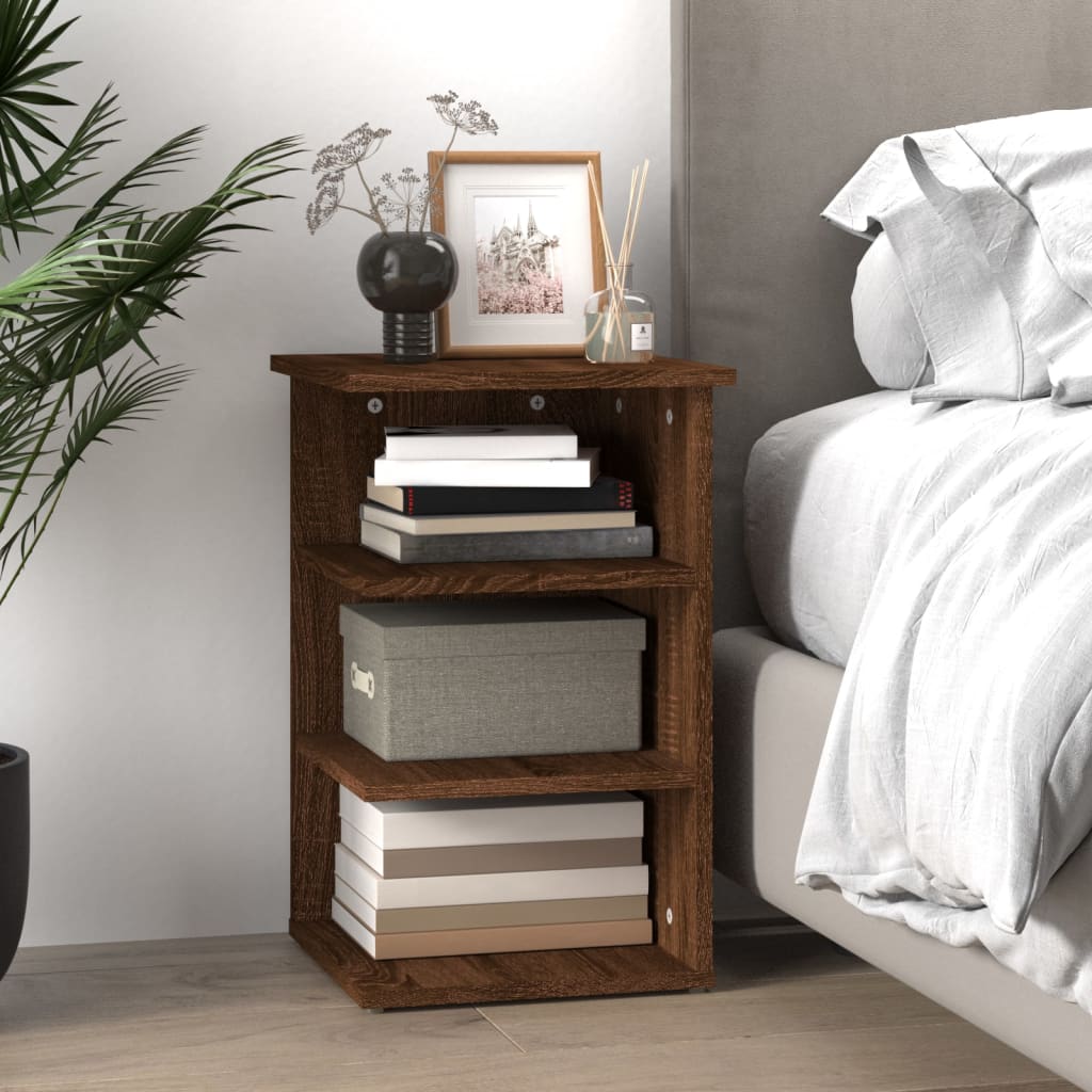 Armoire latérale Chêne marron 35x35x55 cm Bois d'ingénierie - XIOS