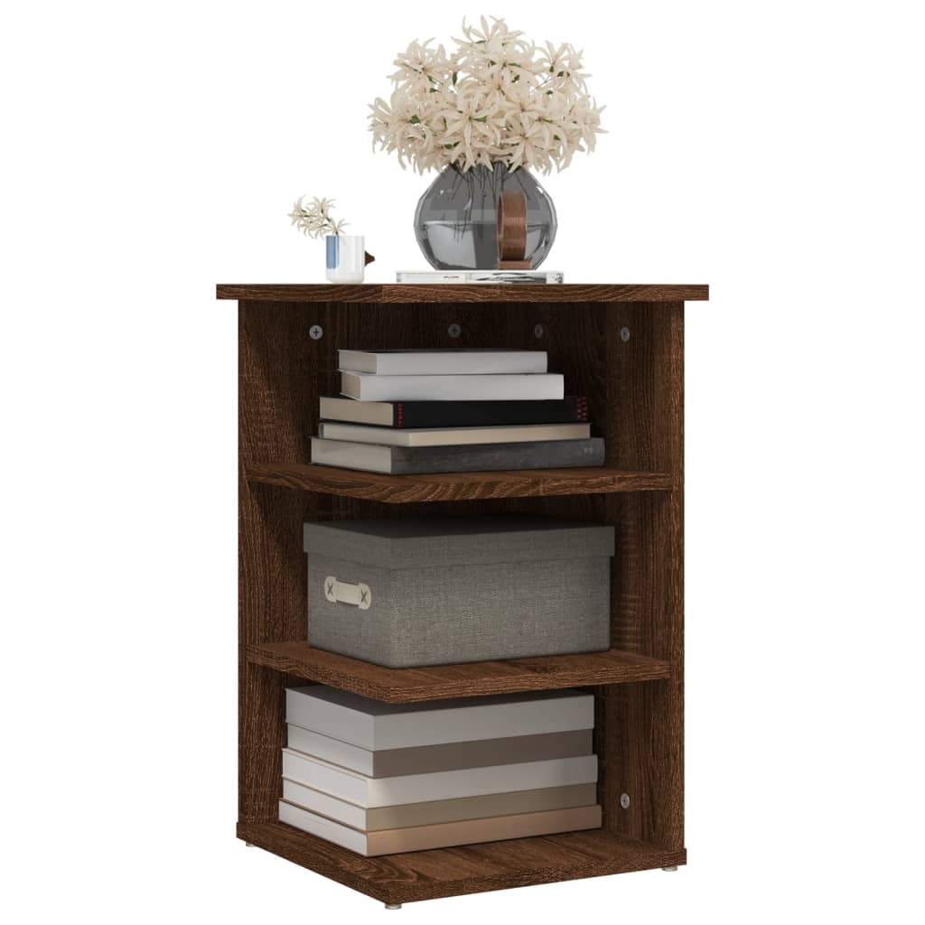 Armoire latérale Chêne marron 35x35x55 cm Bois d'ingénierie - XIOS