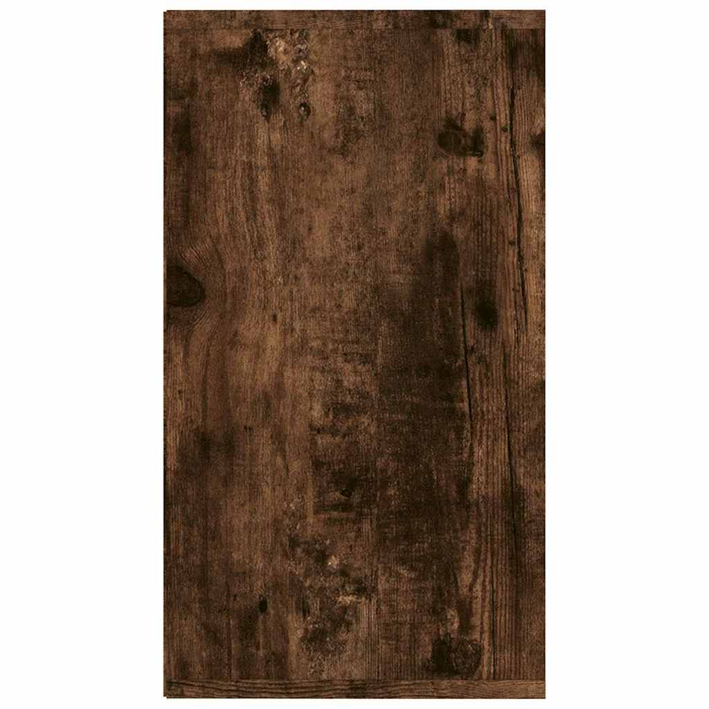 Banc à chaussures Chêne fumé 103x30x55 cm Bois d'ingénierie - XIOS