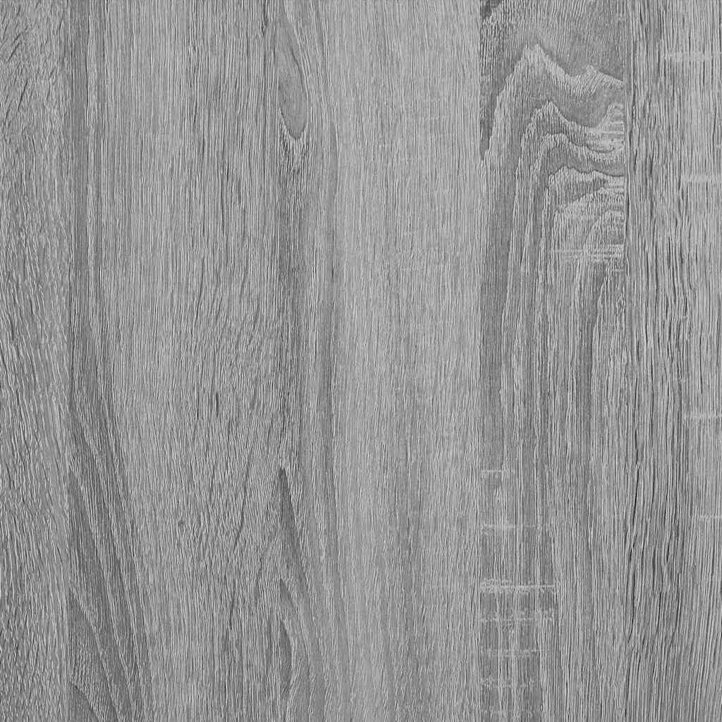 Banc à chaussures Sonoma gris 103x30x55 cm Bois d'ingénierie - XIOS