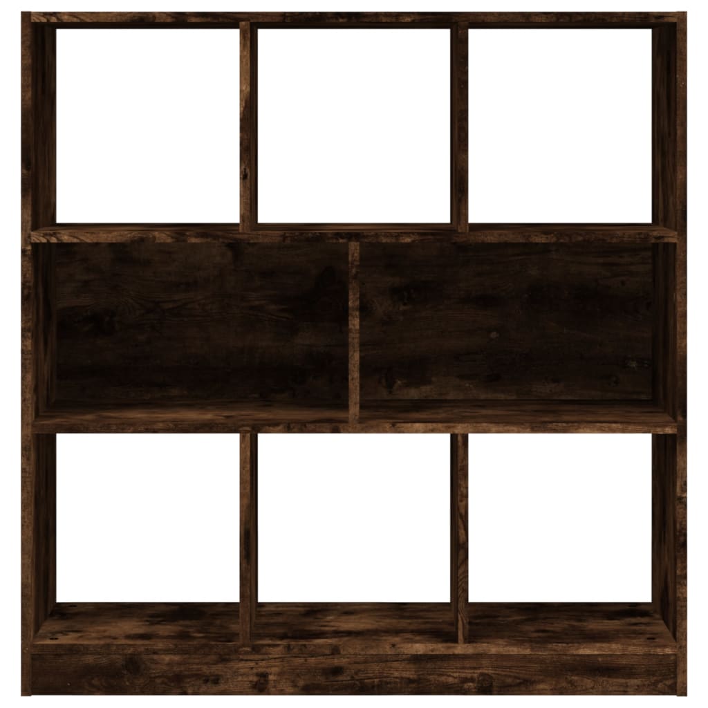 Bibliothèque Chêne fumé 97,5x29,5x100 cm Bois d'ingénierie - XIOS