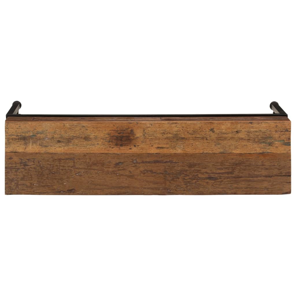 Meuble TV 110x30x46 cm bois massif de récupération - XIOS