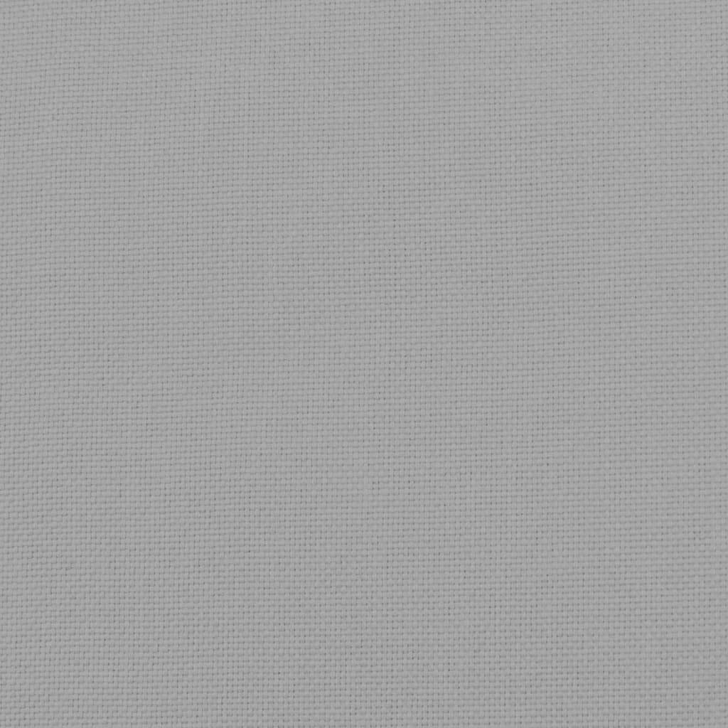 Chaise de relaxation avec repose-pied Gris clair Tissu - XIOS