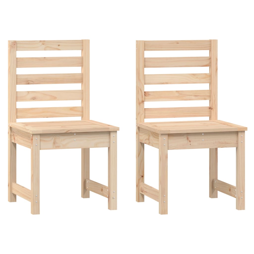 Ensemble de bistrot de jardin 3 pcs bois de pin massif
