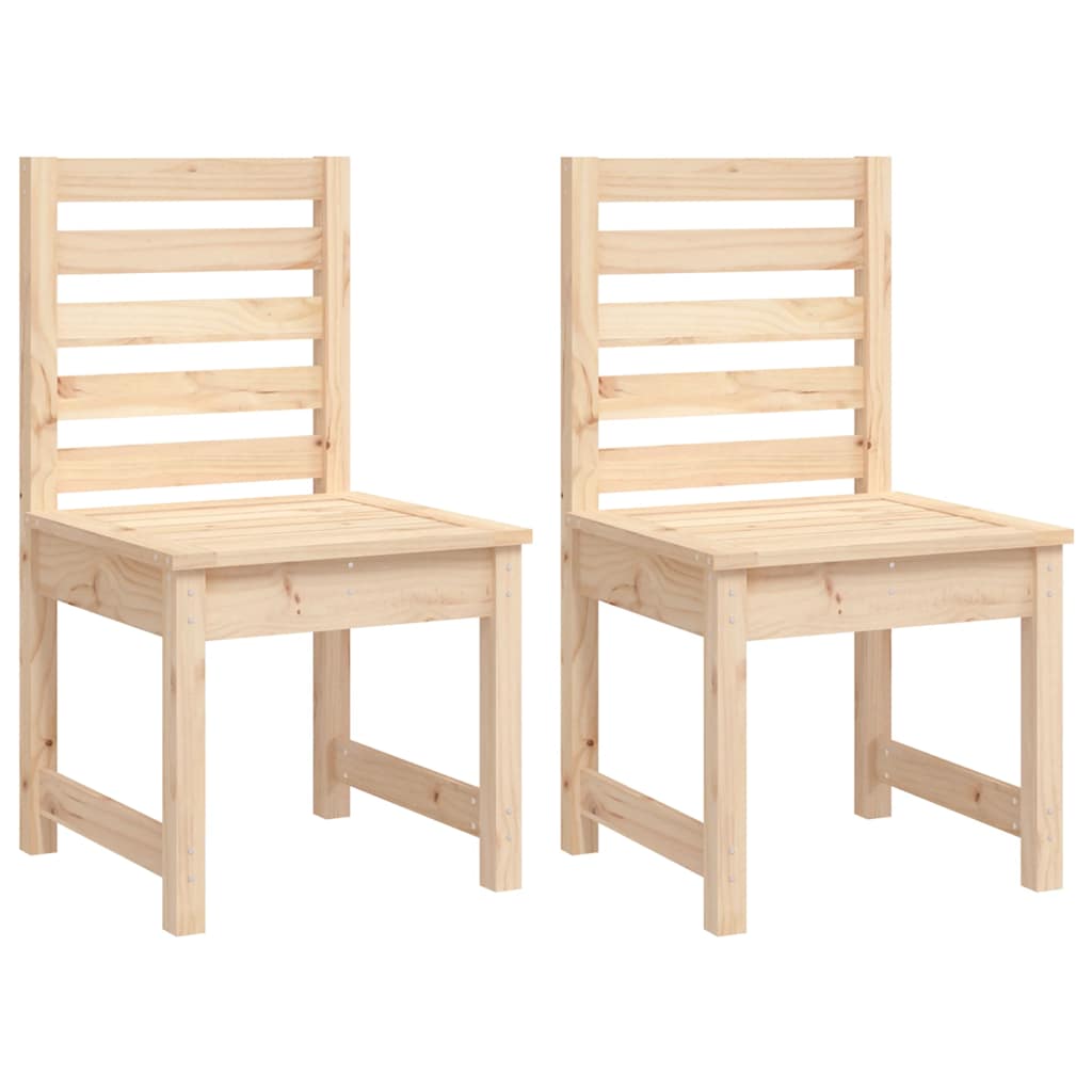 Ensemble à manger de jardin 4 pcs bois massif de pin