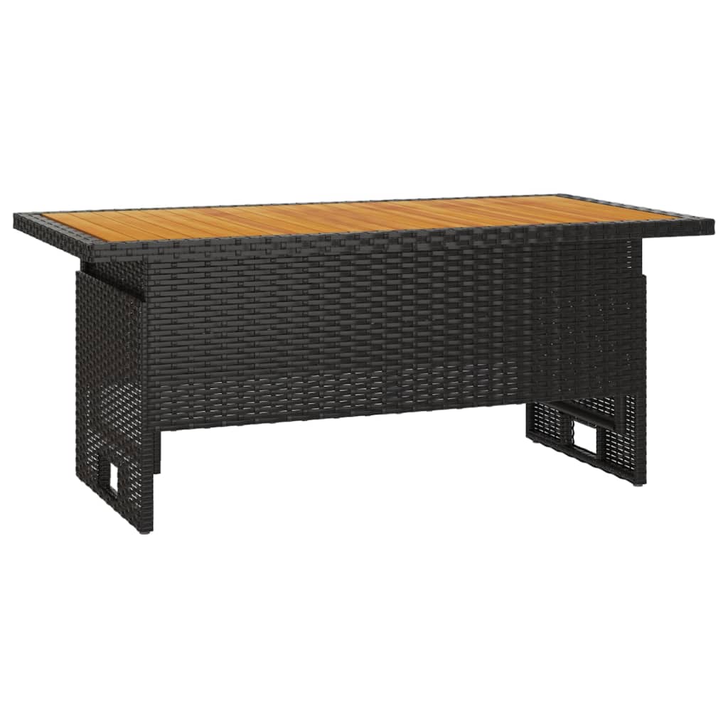 Salon de jardin 3 pcs avec coussins Noir Résine tressée - XIOS
