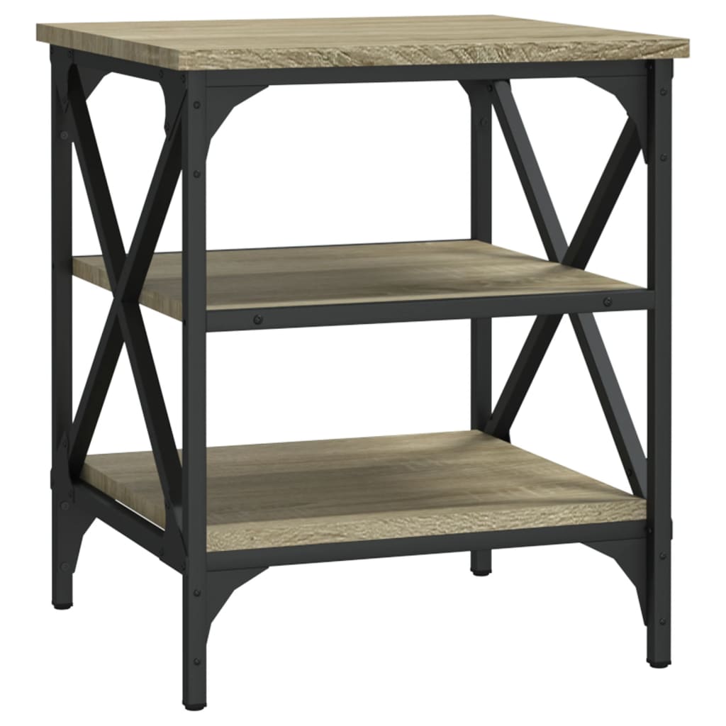 Tables d'appoint 2 pcs Chêne sonoma 40x42x50 cm Bois ingénierie - XIOS