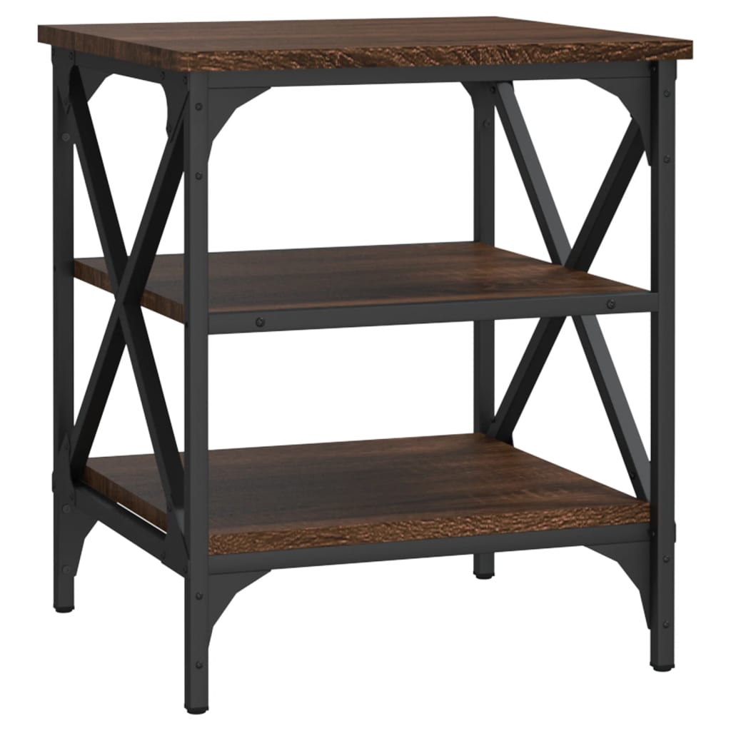 Tables d'appoint 2 pcs Chêne marron 40x42x50 cm Bois ingénierie - XIOS