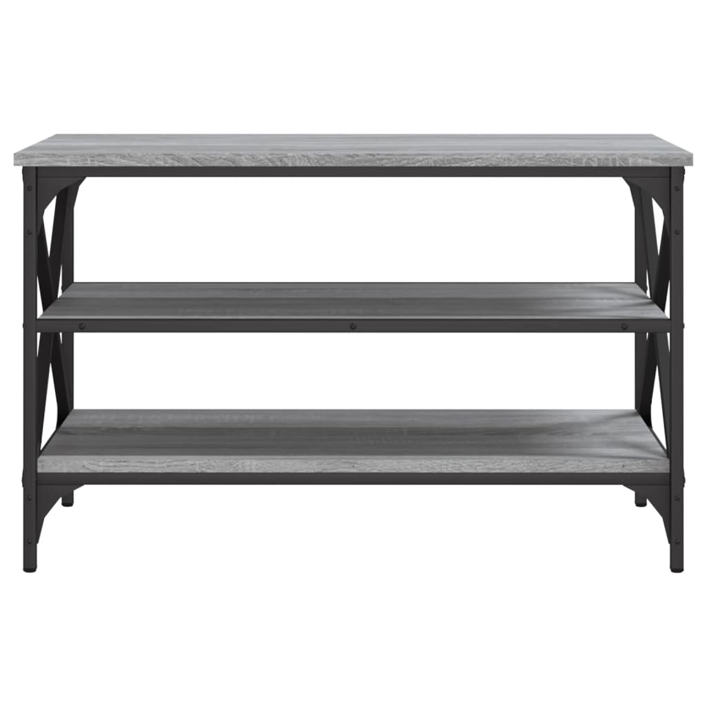 Meuble TV Sonoma gris 80x40x50 cm Bois d'ingénierie - XIOS