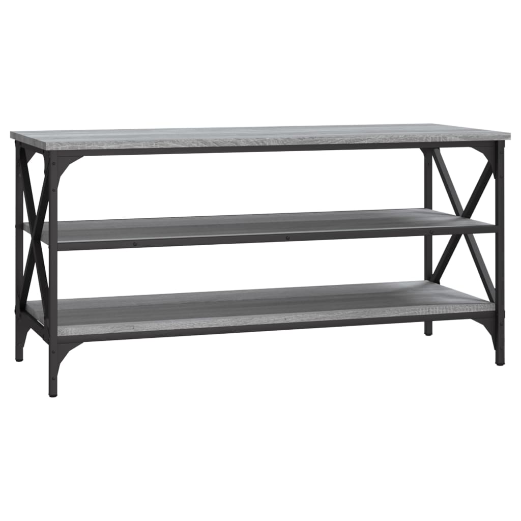 Meuble TV Sonoma gris 100x40x50 cm Bois d'ingénierie - XIOS