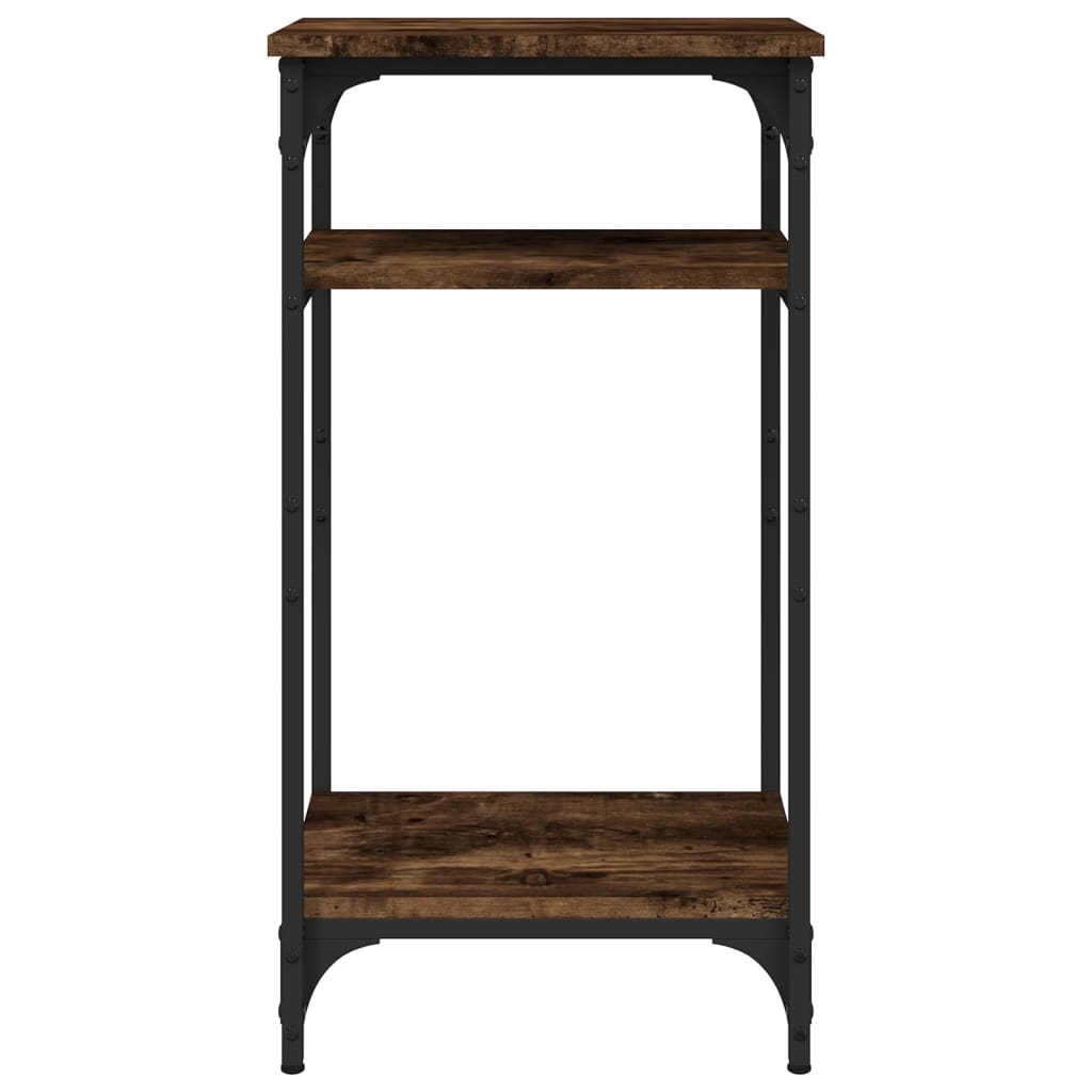 Table d'appoint Chêne fumé 40x30x75 cm Bois d'ingénierie - XIOS