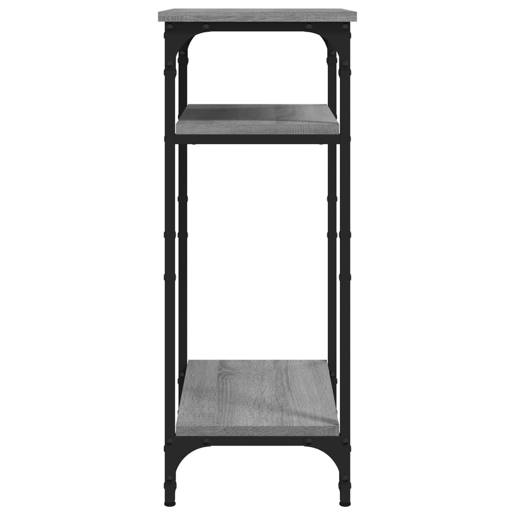 Table d'appoint Sonoma gris 40x30x75 cm Bois d'ingénierie - XIOS