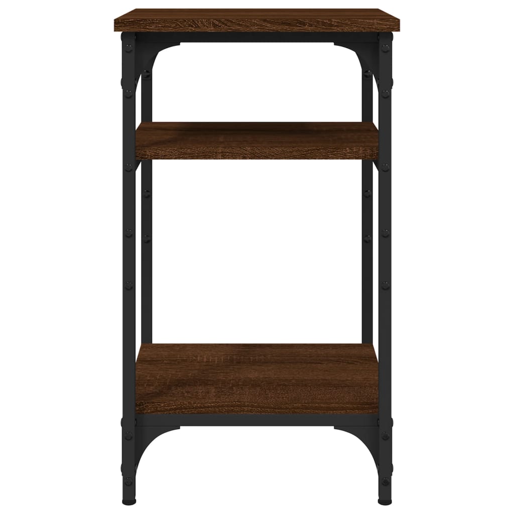 Table d'appoint Chêne marron 35x30x60 cm Bois d'ingénierie - XIOS