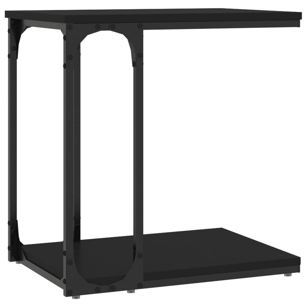 Table d'appoint Noir 50x35x52 cm Bois d’ingénierie - XIOS
