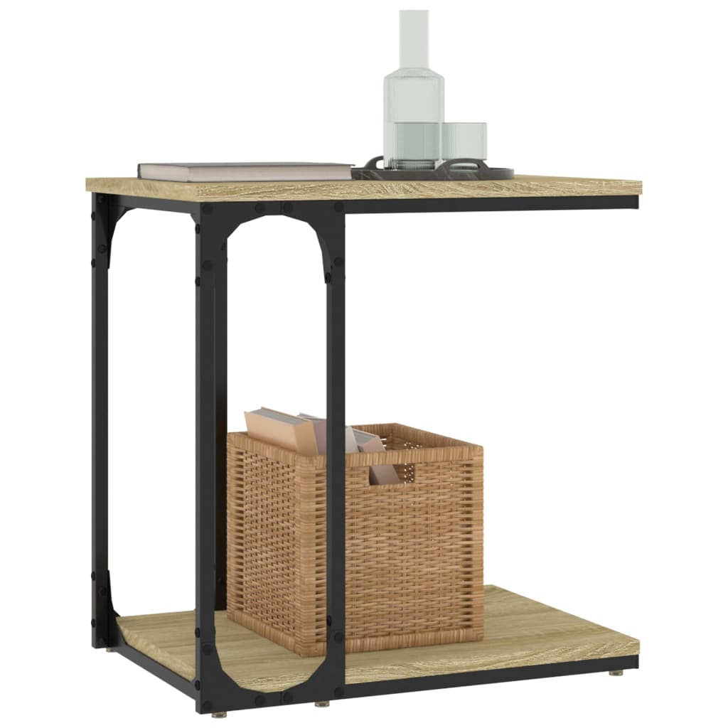 Table d'appoint Chêne sonoma 50x35x52 cm Bois d'ingénierie - XIOS