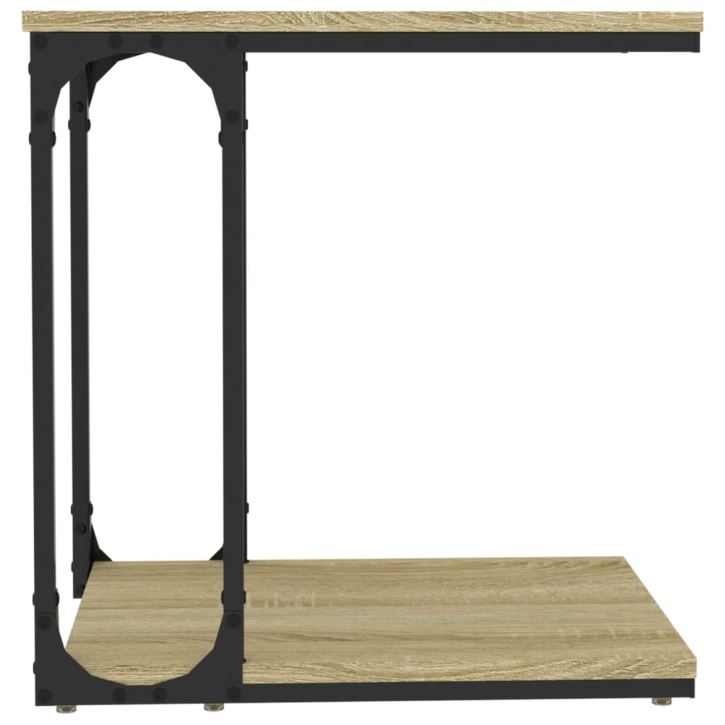 Table d'appoint Chêne sonoma 50x35x52 cm Bois d'ingénierie - XIOS