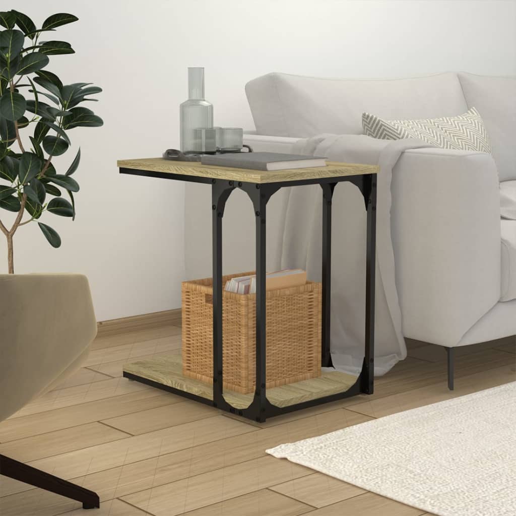 Table d'appoint Chêne sonoma 50x35x52 cm Bois d'ingénierie - XIOS