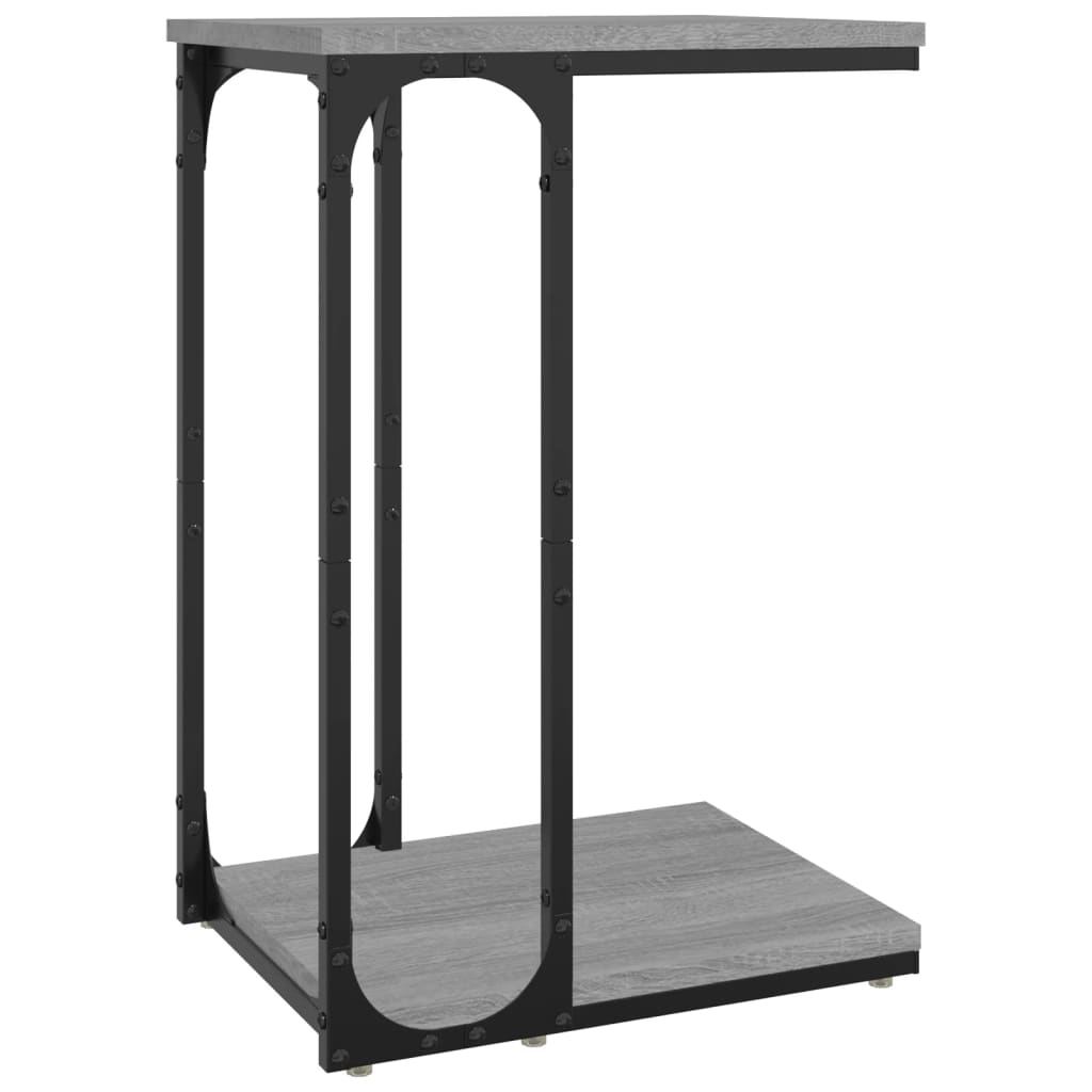 Table d'appoint Sonoma gris 40x30x60 cm Bois d'ingénierie - XIOS