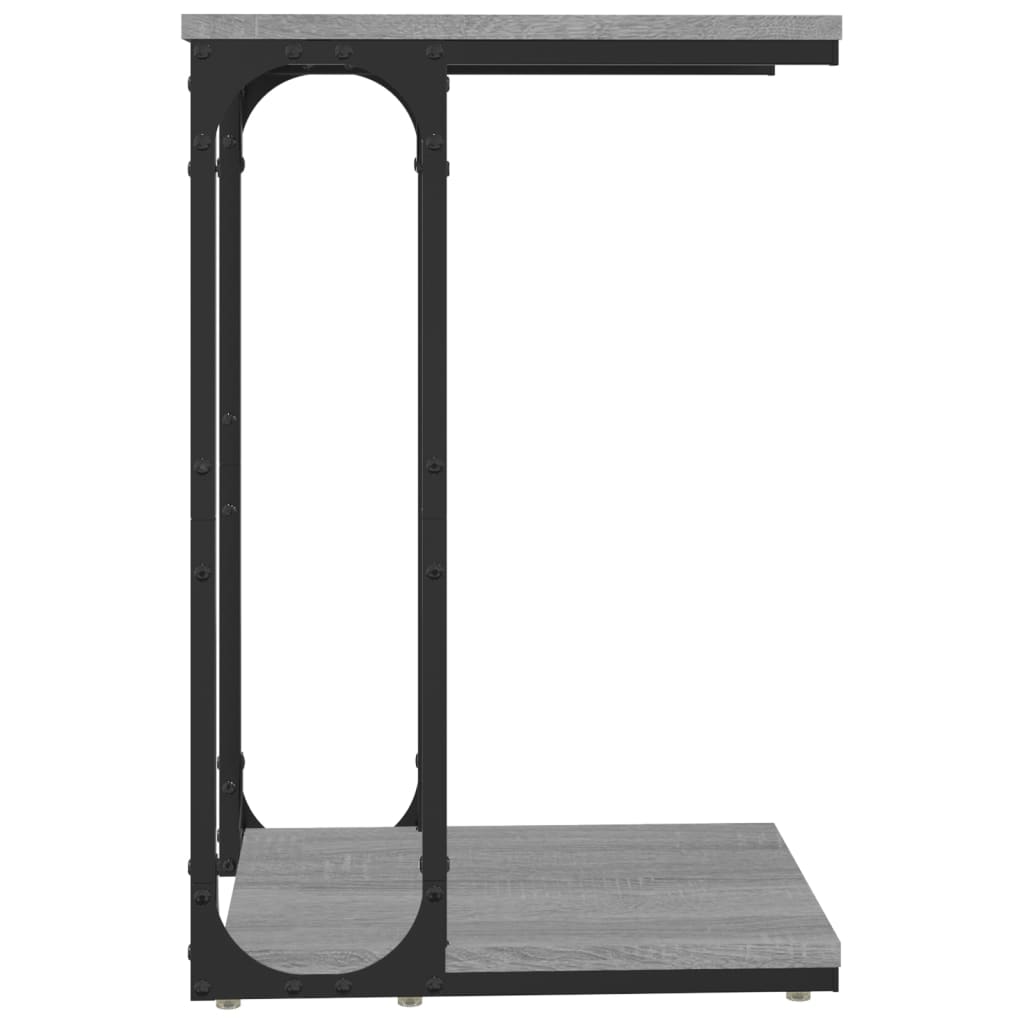 Table d'appoint Sonoma gris 40x30x60 cm Bois d'ingénierie - XIOS