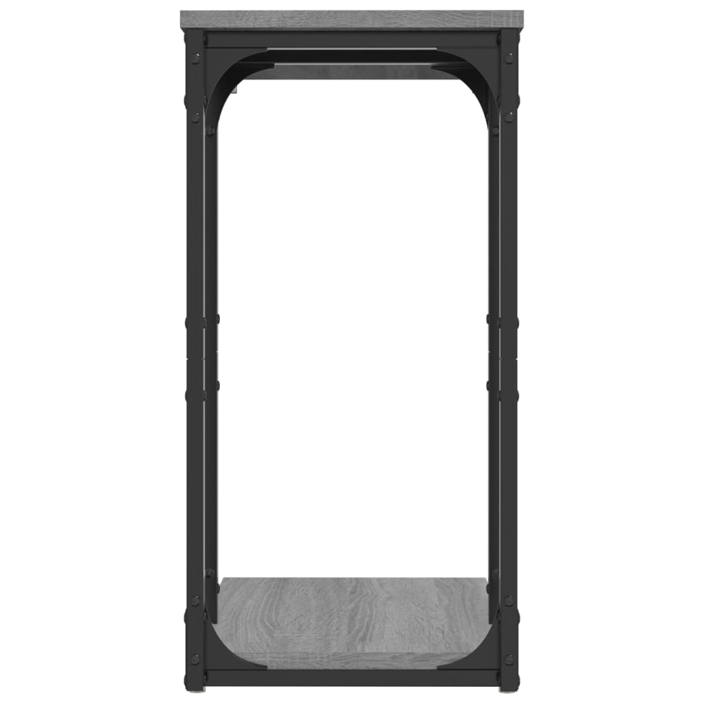 Table d'appoint Sonoma gris 40x30x60 cm Bois d'ingénierie - XIOS