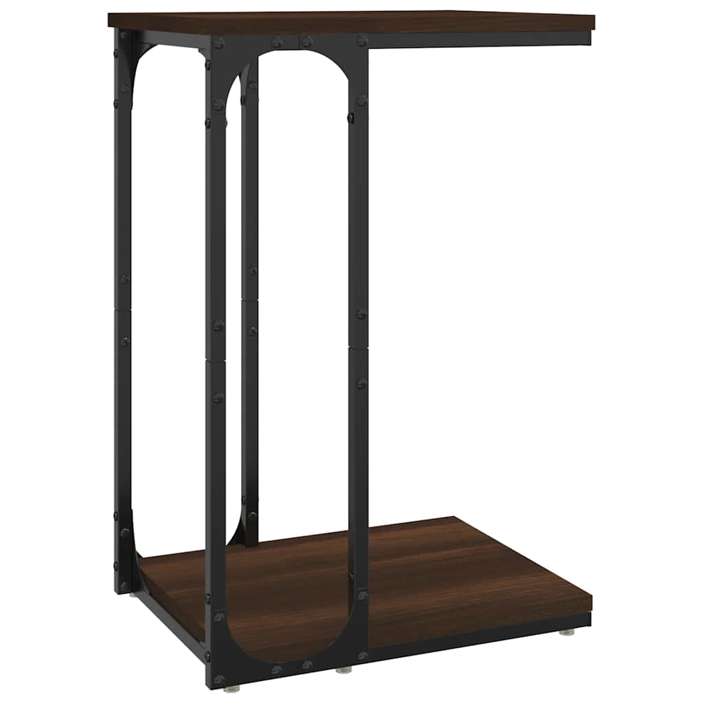 Table d'appoint Chêne marron 40x30x60 cm Bois d'ingénierie - XIOS