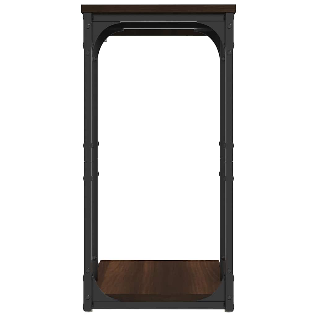 Table d'appoint Chêne marron 40x30x60 cm Bois d'ingénierie - XIOS