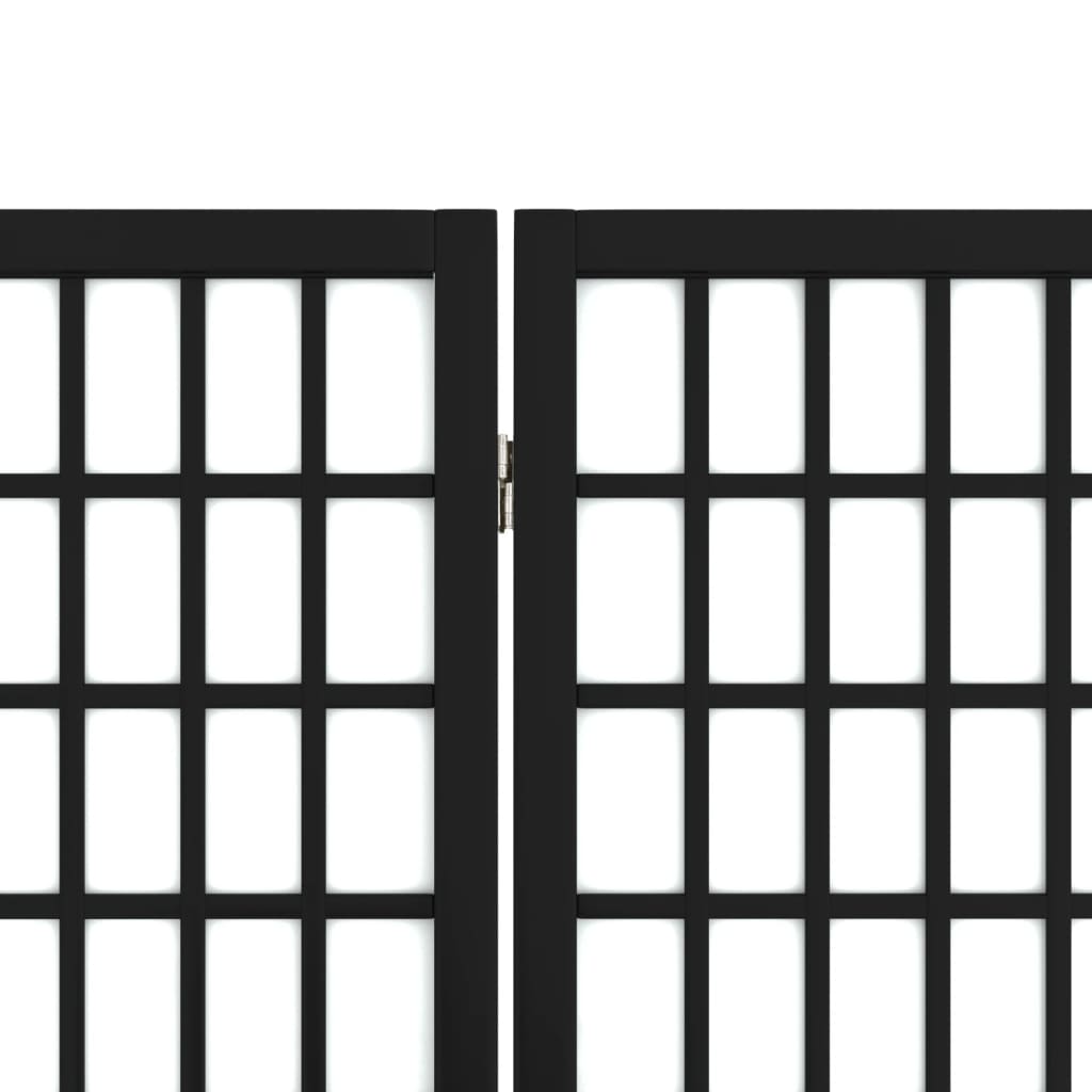 Cloison de séparation pliable 3 panneaux 120x170 cm Noir - XIOS