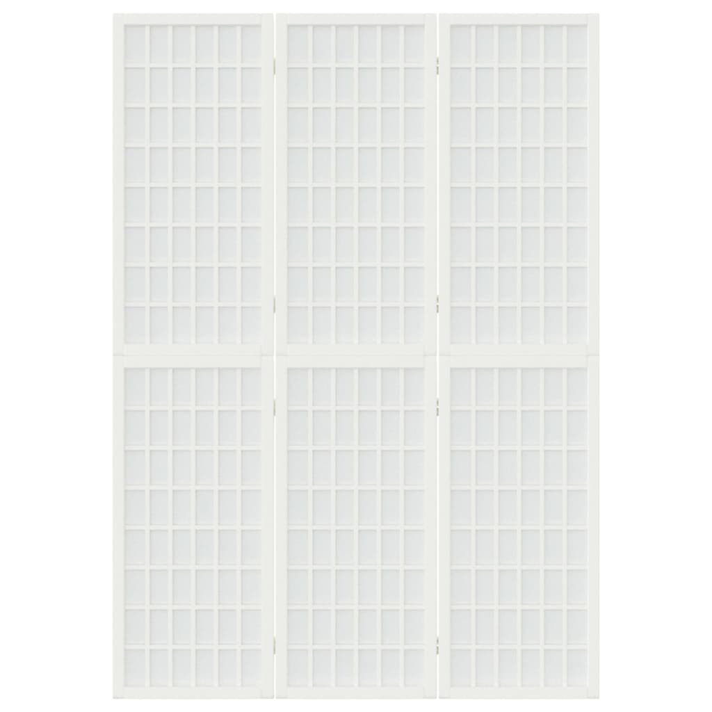 Cloison de séparation pliable 3 panneaux 120x170 cm Blanc - XIOS