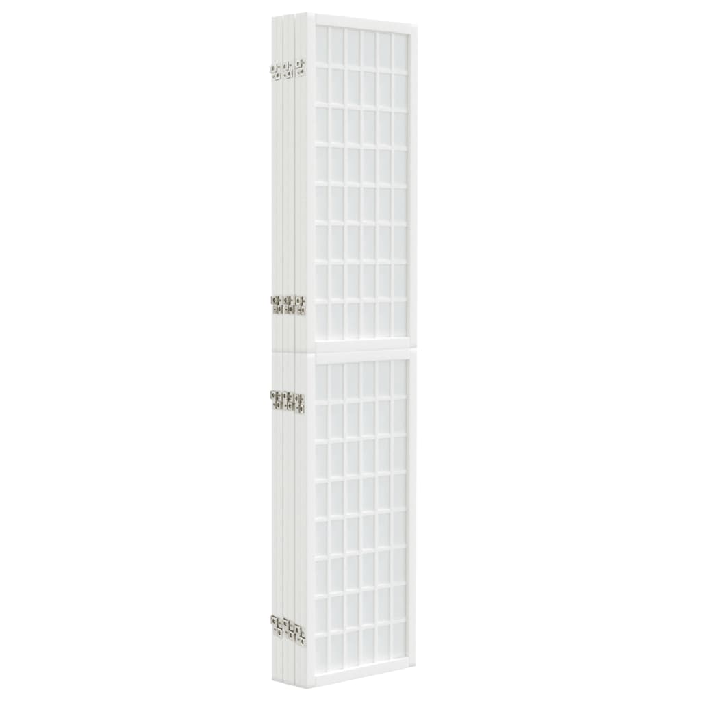 Cloison de séparation pliable 6 panneaux 240x170 cm Blanc