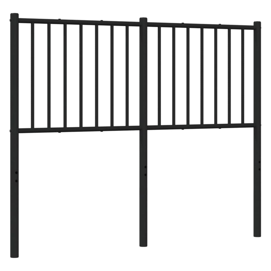 Tête de lit métal noir 120 cm - XIOS