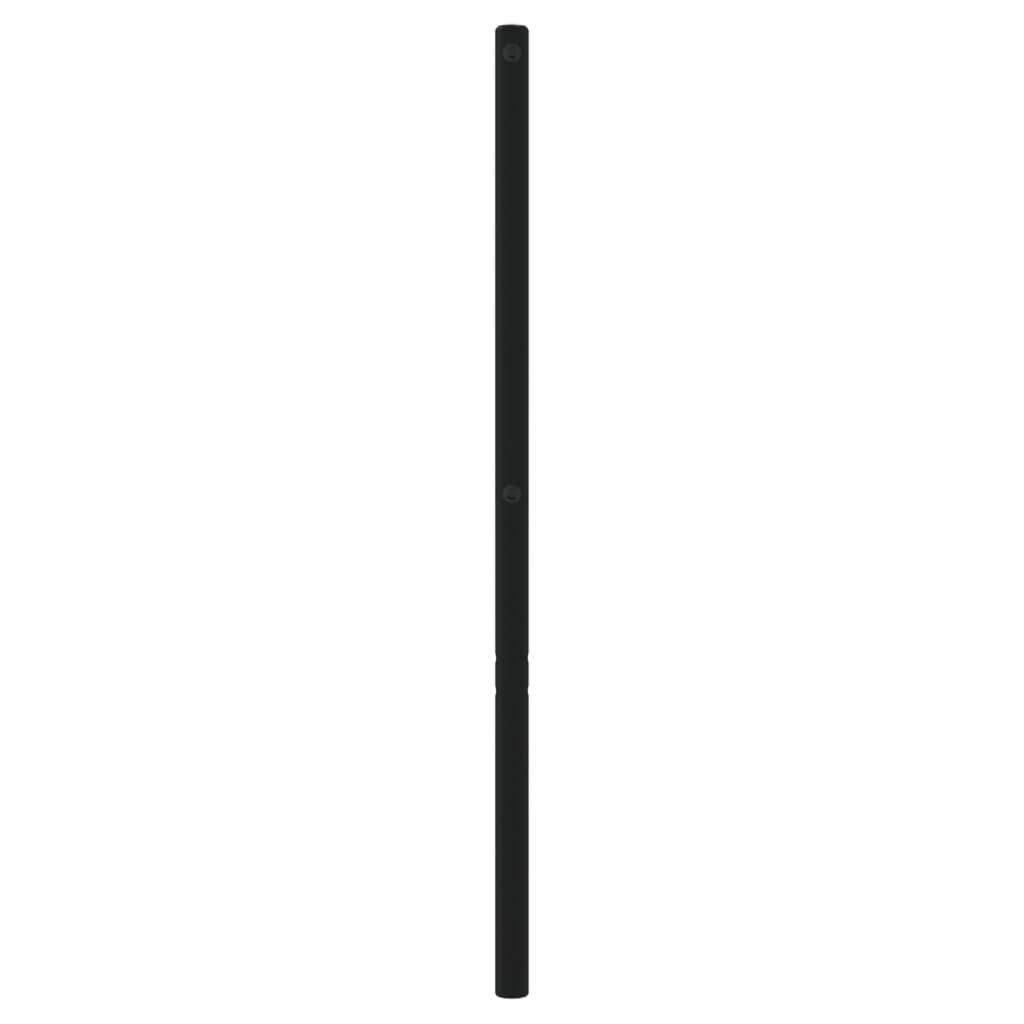 Tête de lit métal noir 160 cm - XIOS