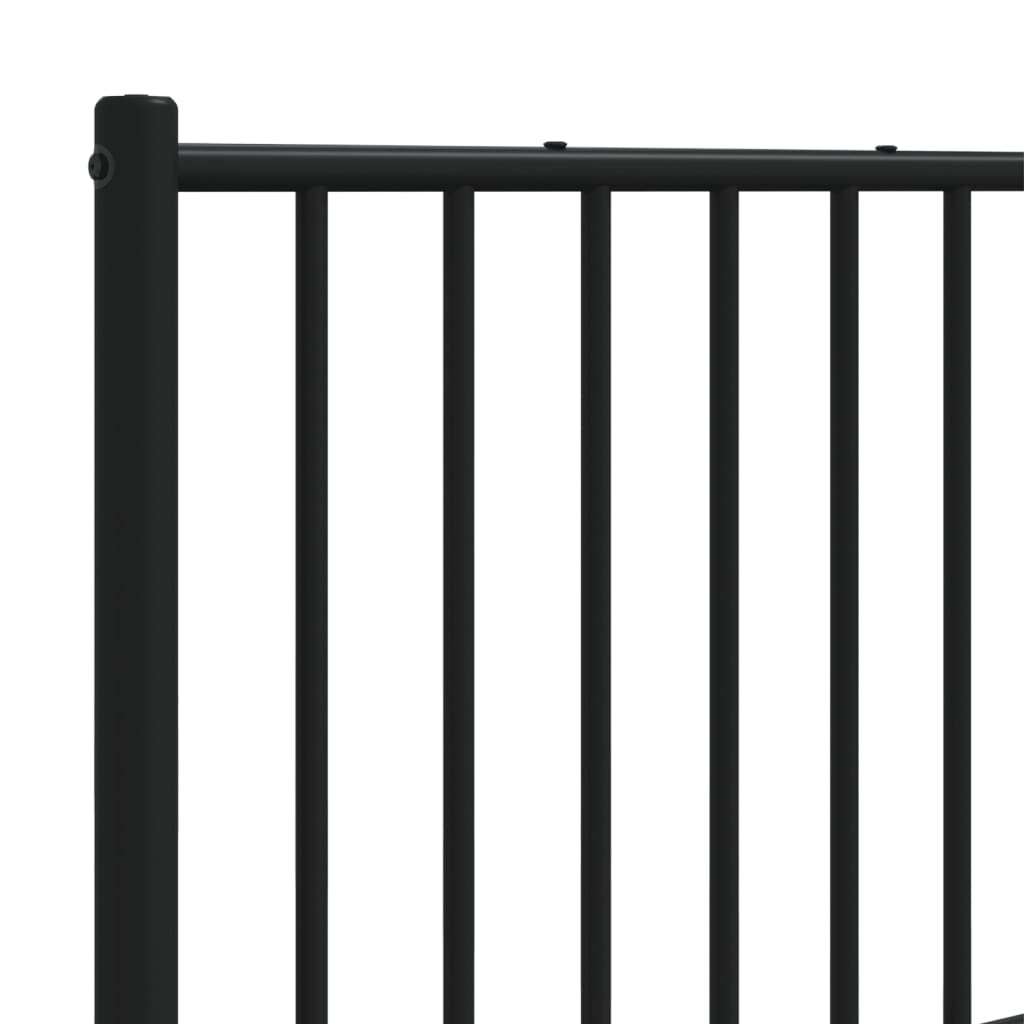 Tête de lit métal noir 160 cm - XIOS